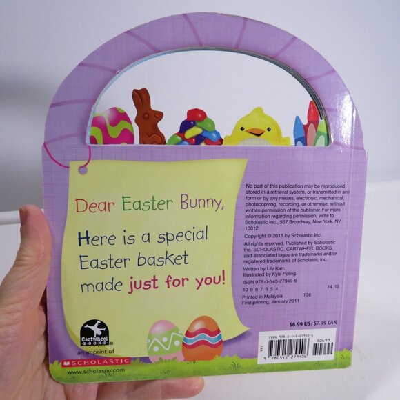 Easter (2) Books: Easter Bunny's Basket, Easter LIKE NEW board books - Picture 12 of 13